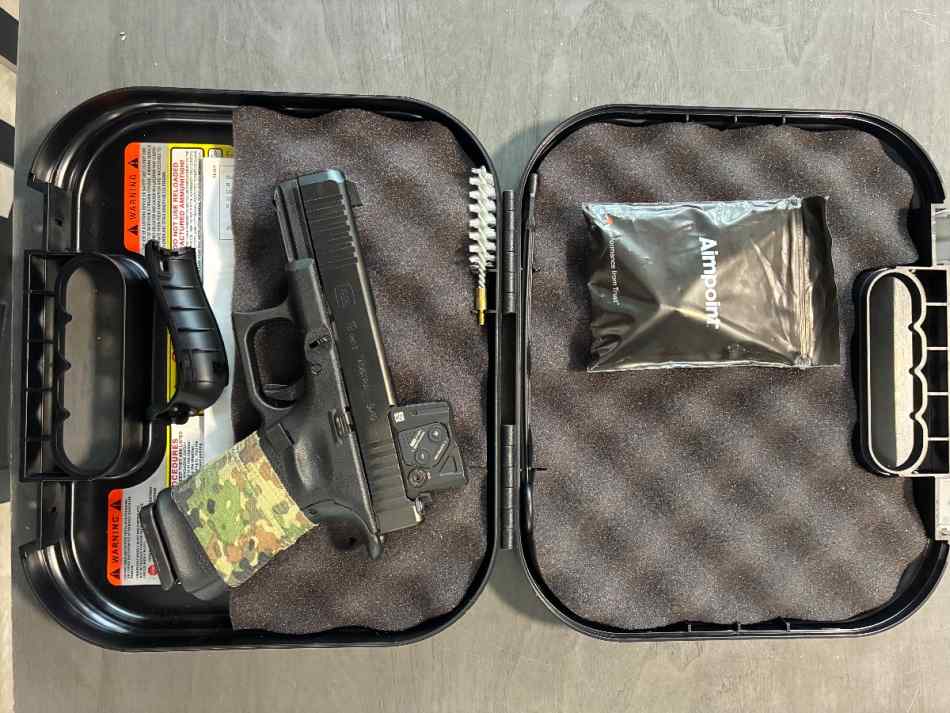 Glock 19 Gen 5 MOS Aimpoint COA optic 9mm