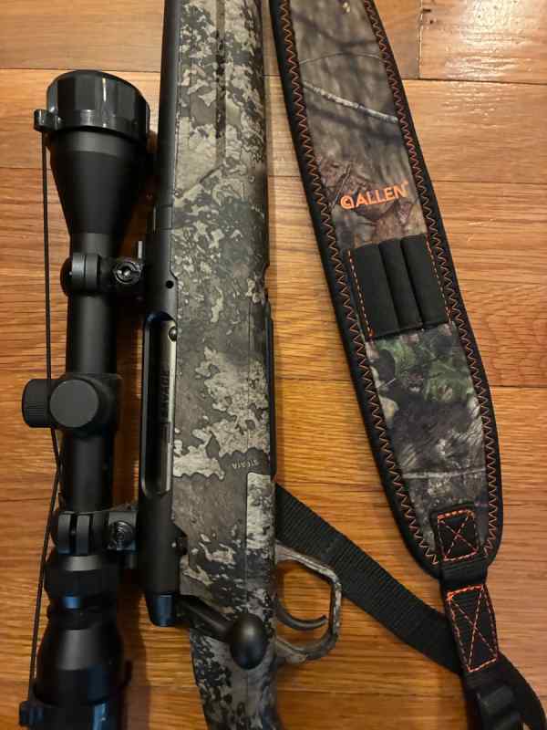 Savage axis 6.5 Creedmore in strata camo 