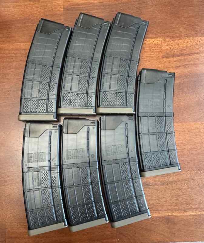 300 Blackout and magazines 