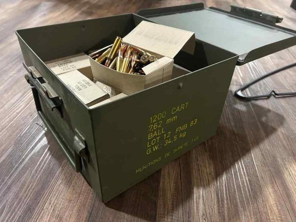 800rds of FN 7.62x51mm 
