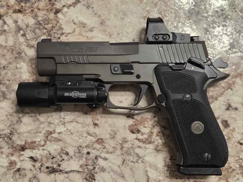 Sig Legion P220 SAO w/ Extras