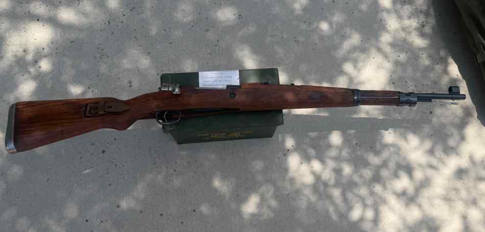 Yugo M48A Mauser and ammo 
