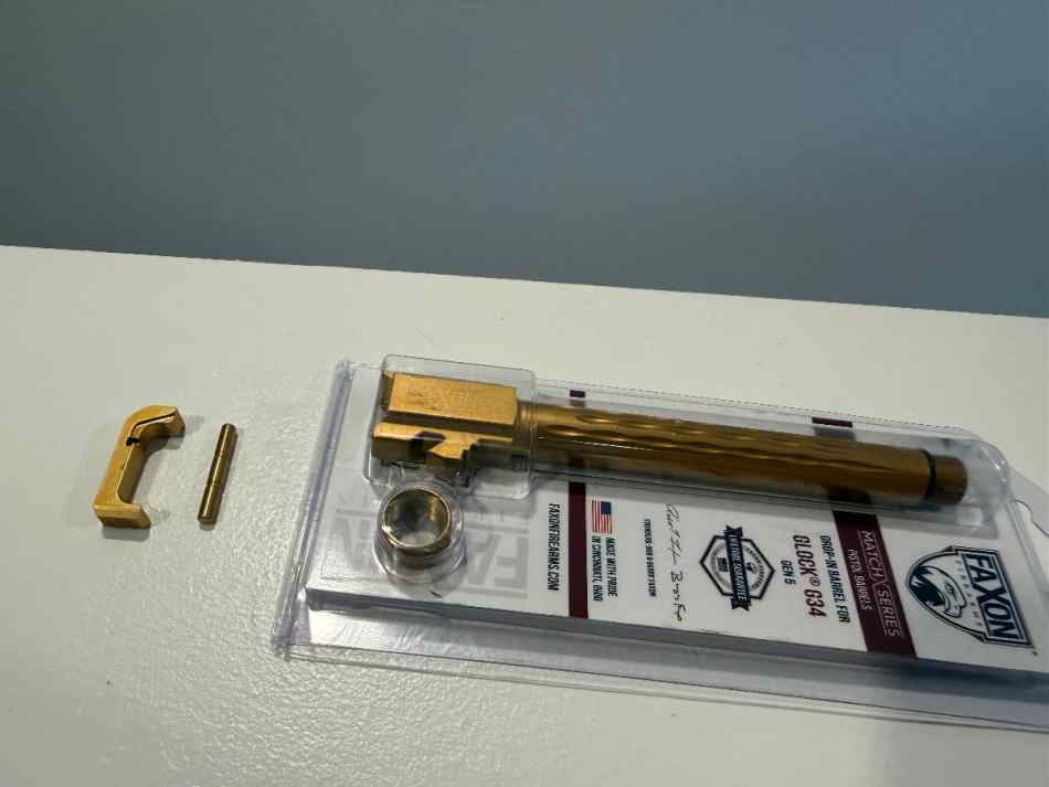 Glock 34 gen 5 Faxon barrel