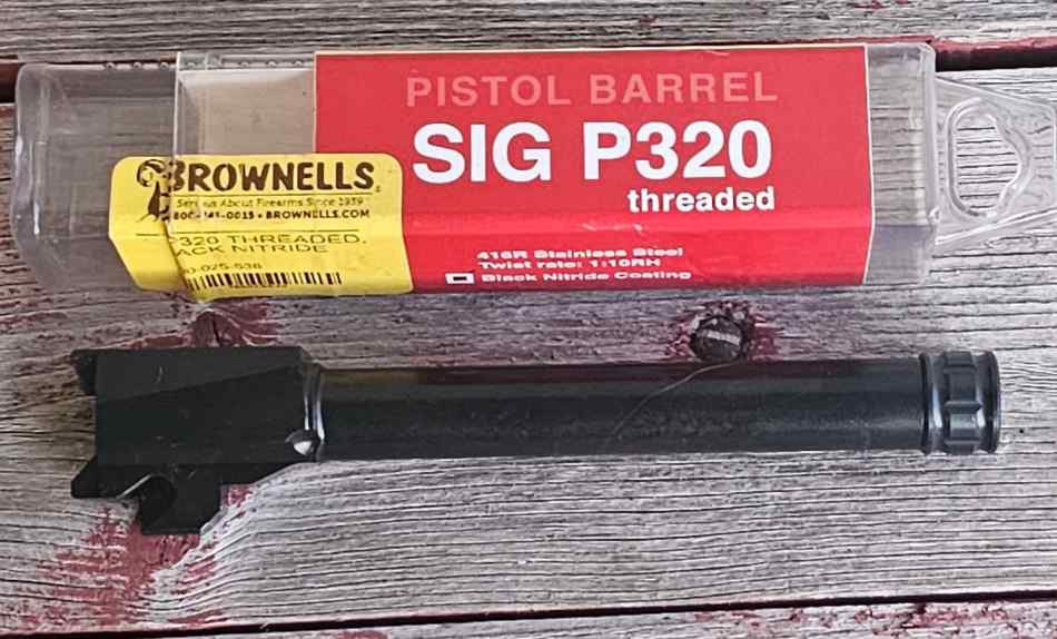 Brownells / Vctory First SIG P320 Threaded Barrel