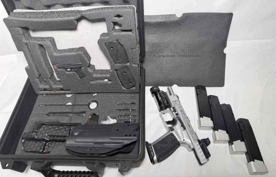 Canik rival s (All Steel) w/ mag, holster, trigger